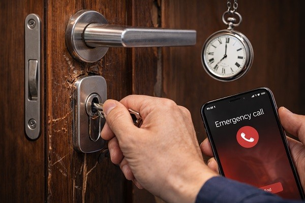 Serrure difficile à ouvrir