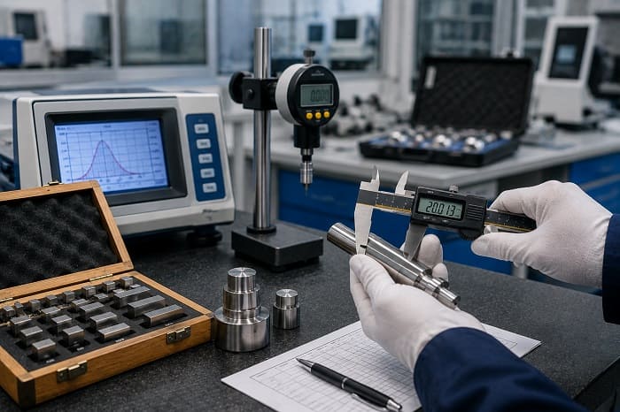 Contrôle métrologique et incertitude de mesure d’une pièce industrielle